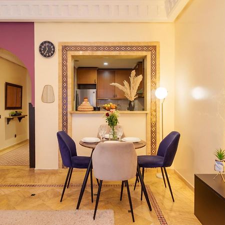 Appartement Haut Standing Gueliz Plaza Avec Vue Marrakesh Ngoại thất bức ảnh